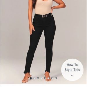 Abercrombie Curve Love Skinny Jeans